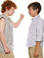 Que faire si l'enfant se bat?