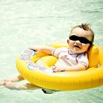 Reste avec un bébé d'un an