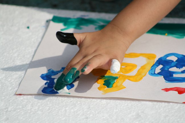 Peintures au doigt pour les enfants Peintures au doigt pour les enfants