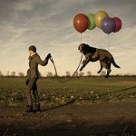 Marcher avec un chien