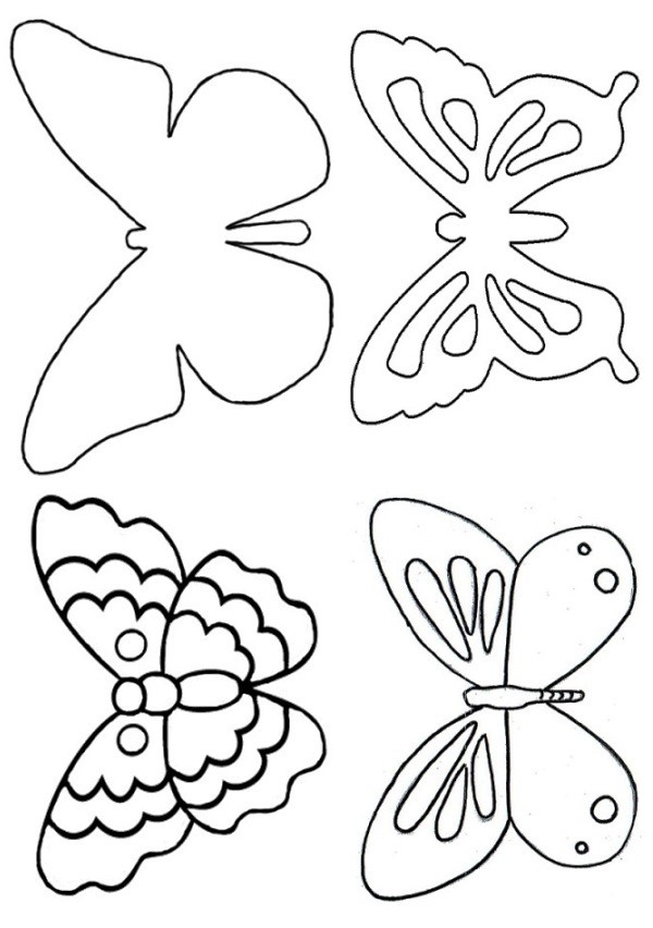 Nous faisons un papillon de papier avec nos propres mains Nous faisons un papillon de papier avec nos propres mains