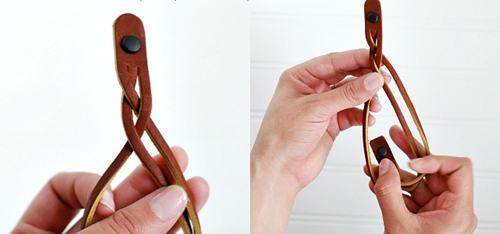 Apprendre à tisser un bracelet en cuir