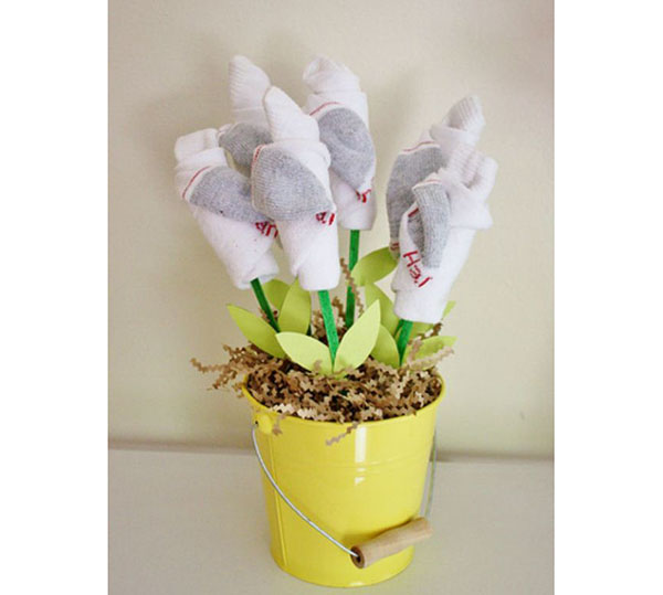 Comment faire un bouquet de chaussettes pour hommes