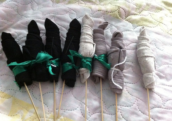 Comment faire un bouquet de chaussettes pour hommes