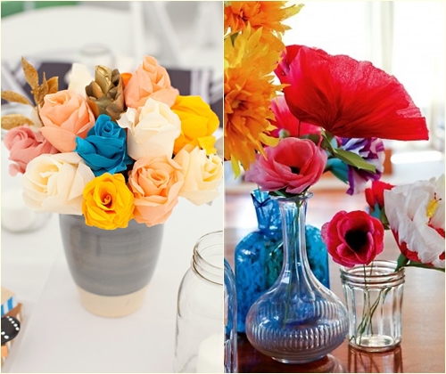Vous pouvez faire des bouquets chics