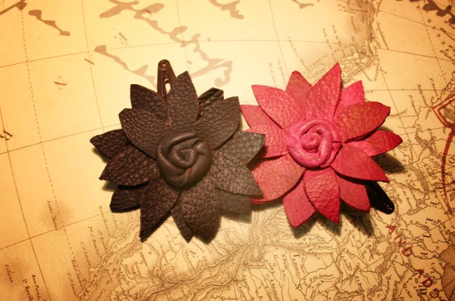 Fleur de la peau avec vos propres mains