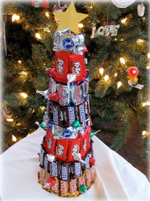 Arbre de Noël de bonbons