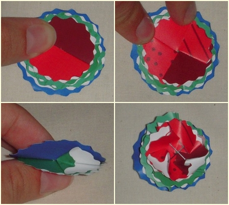 Comment faire une gousse de papier avec vos propres mains