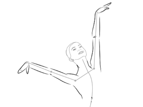 Comment dessiner une ballerine facilement et simplement