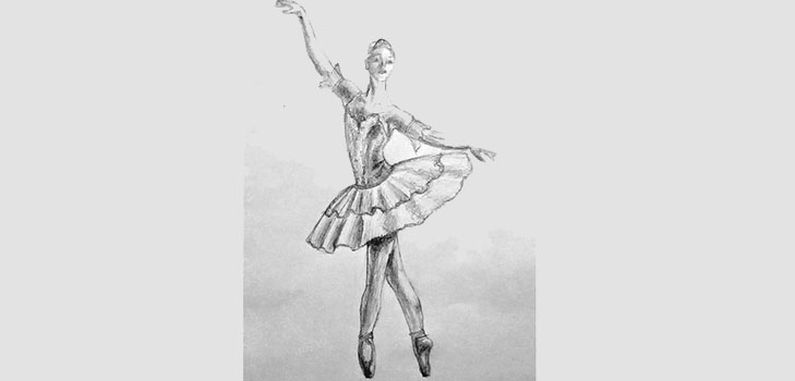 Comment dessiner une ballerine facilement et simplement