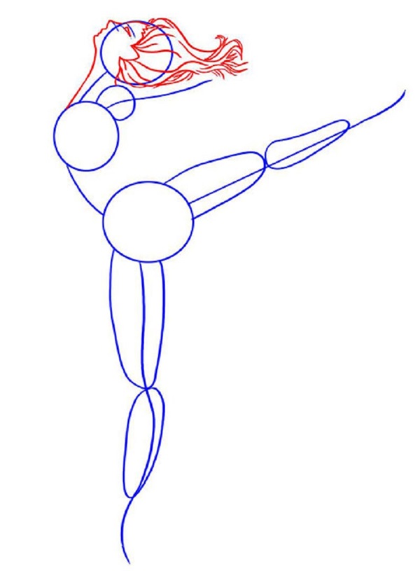 Comment dessiner une ballerine facilement et simplement