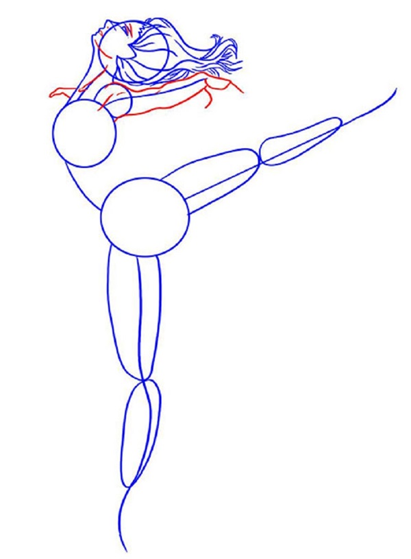 Comment dessiner une ballerine facilement et simplement