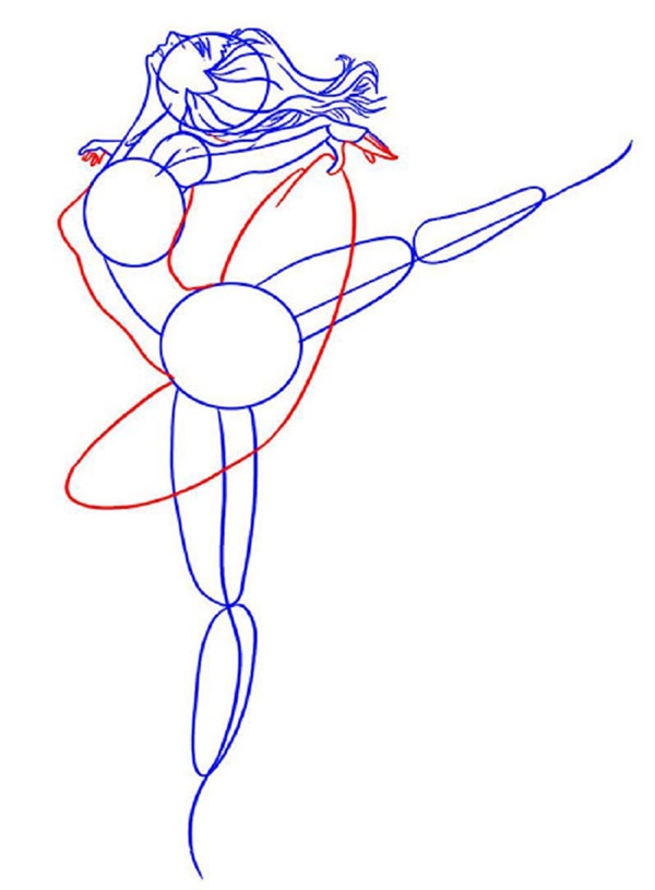 Comment dessiner une ballerine facilement et simplement