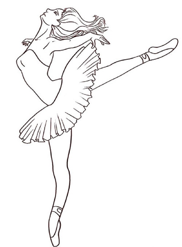 Comment dessiner une ballerine facilement et simplement