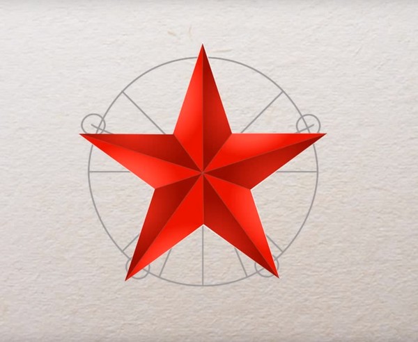 Symboles éternels: comment dessiner un ruban Saint-Georges et une étoile le 9 mai