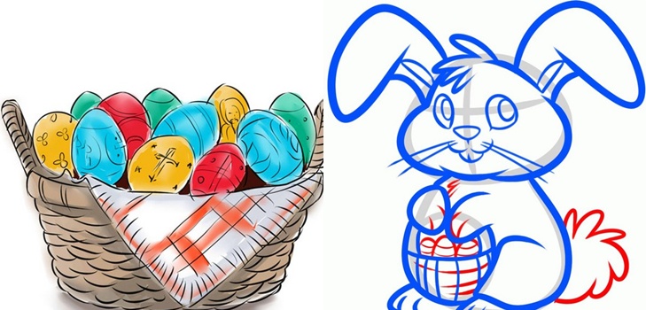Comment dessiner Pâques - cours de maître étape par étape sur les dessins de Pâques (avec photo)