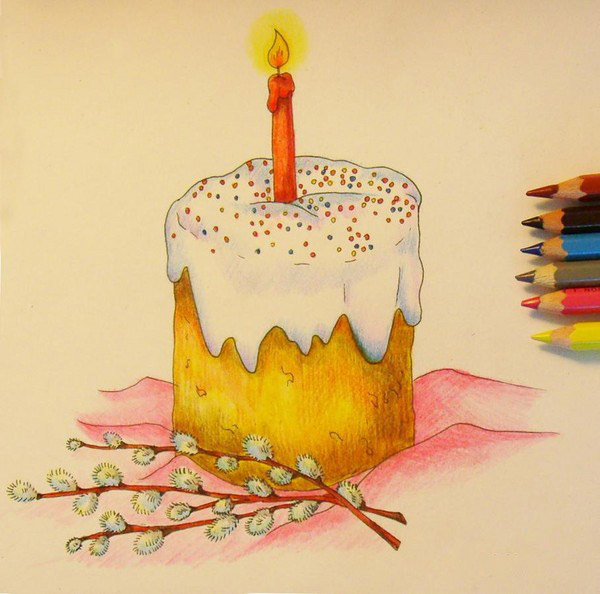 Comment dessiner Pâques - cours de maître étape par étape sur les dessins de Pâques (avec photo)