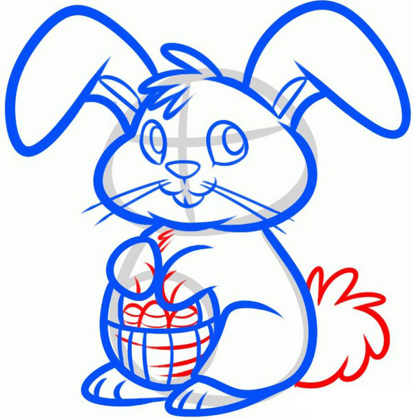 Comment dessiner Pâques - cours de maître étape par étape sur les dessins de Pâques (avec photo)