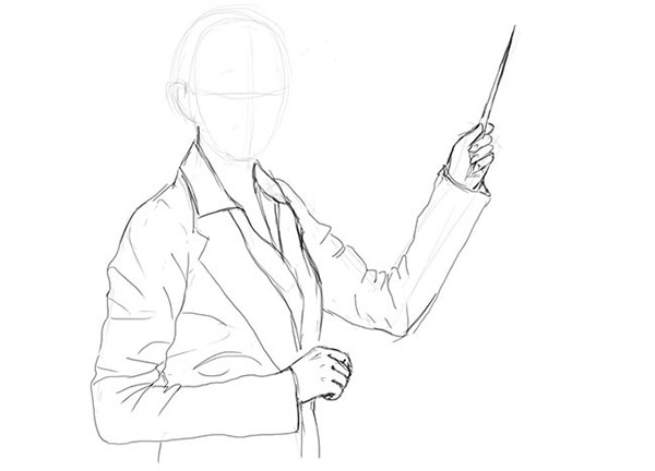 Comment dessiner une école, les enseignants