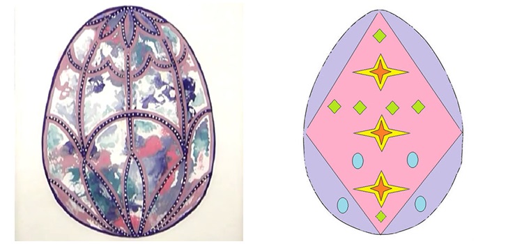 Comment dessiner un oeuf pour Pâques