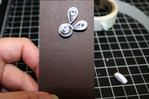 Quilling cartes postales par vos propres mains
