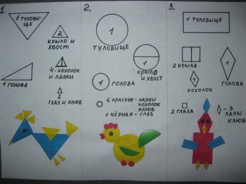 Paon fabuleux fait de papier de couleur