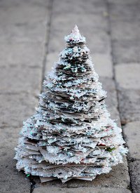 Comment faire un arbre de Noël à partir de papier