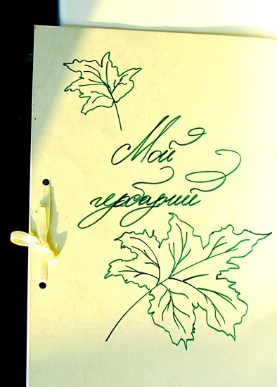 Apprendre à faire un herbier et un album pour lui de ses propres mains