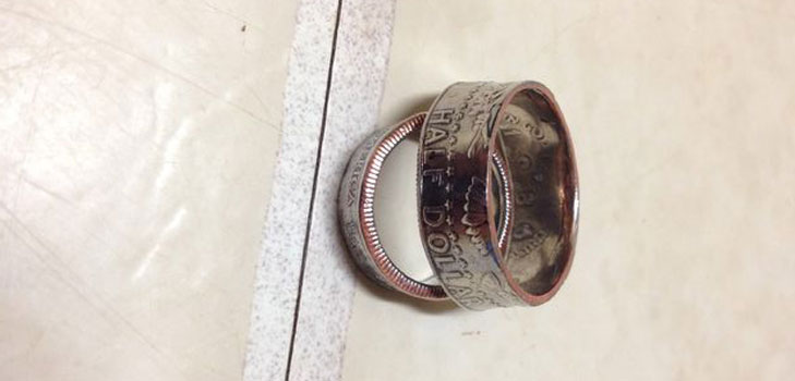  Comment faire une bague d'une pièce de monnaie