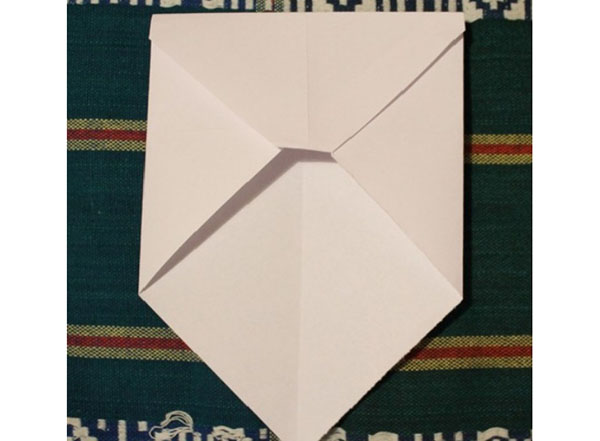 Enveloppe de papier A4 avec vos propres mains