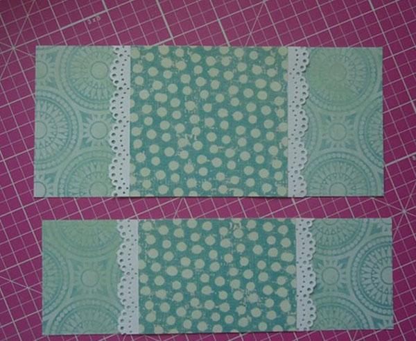 Enveloppe de papier A4 avec vos propres mains