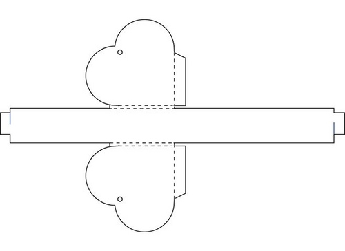 Comment faire une boîte en forme de coeur