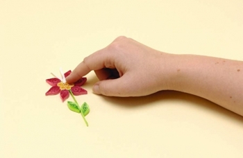 Quilling fleurs de papier pour les débutants