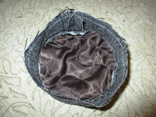 Capsule avec un voile