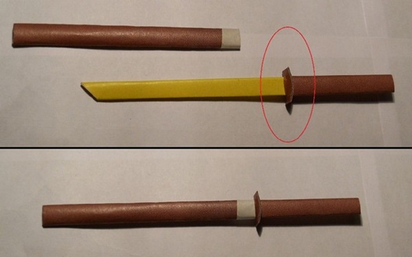 Comment faire une épée de papier avec vos propres mains