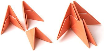 Comment faire des origamis modulaires?