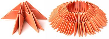 Comment faire des origamis modulaires?