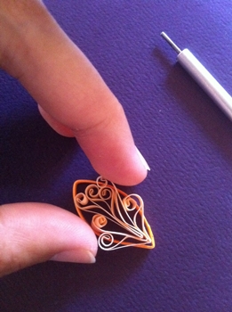 Quilling décorations de Noël 