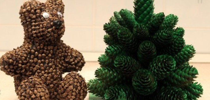 Arbre de Noël de cônes