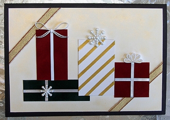 Quilling cartes du Nouvel An