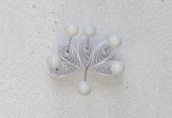 Quilling cartes du Nouvel An