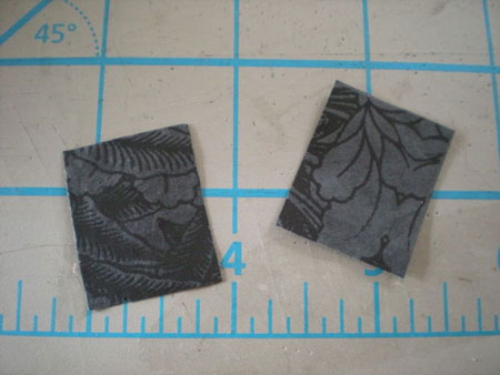 Découpez deux rectangles