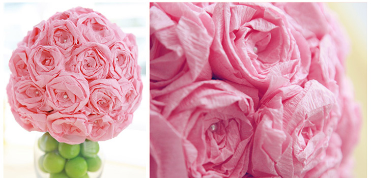 Rose d'une serviette avec vos propres mains