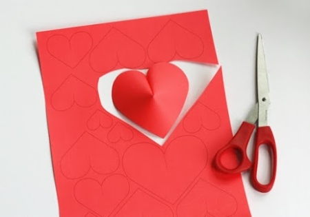 Comment faire un coeur de papier