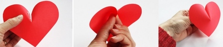 Comment faire un coeur de papier