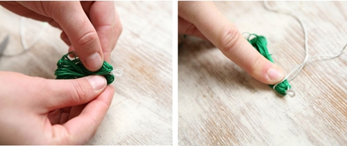 Comment faire des boucles d'oreilles à partir des fils de leurs propres mains