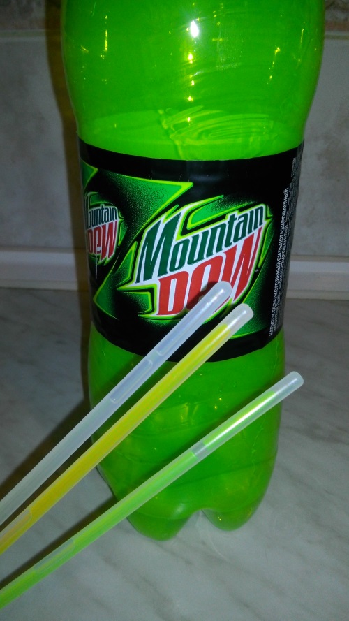 Liquide lumineux à la maison