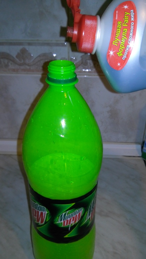 Liquide lumineux à la maison