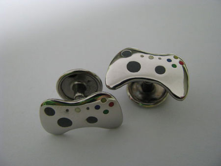 Console de jeu de contrôleur de boutons de manchette