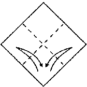 Origami de grue classique